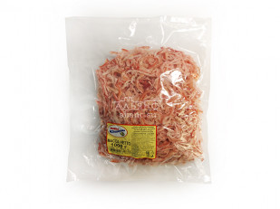 Ребра воблы с икрой: Кальмар стружка со вкусом краба (розовая)