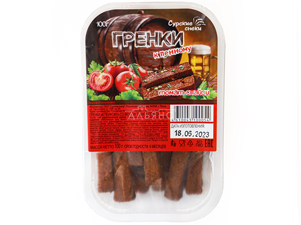 Сурские гренки Томат спайси (100 гр) в Стерлитамаке