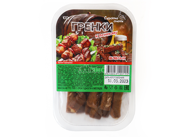 Сурские гренки Шашлык (100 гр) в Стерлитамаке