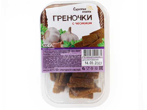 Сурские гренки с Чесноком (100 гр) в Стерлитамаке