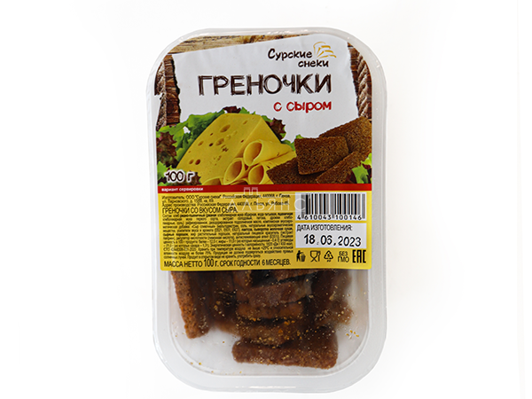 Сурские гренки со вкусом Сыра (100 гр) в Стерлитамаке