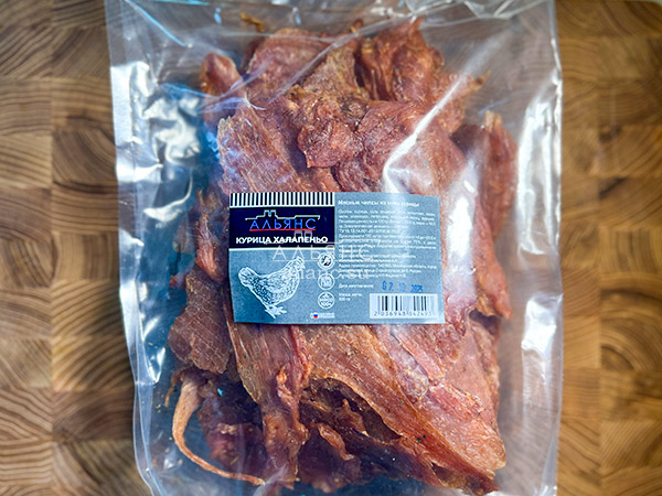 Мясо (АЛЬЯНС) вяленое курица 500гр "С халапеньо" в Стерлитамаке