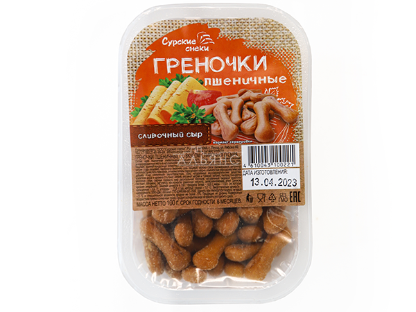 Сурские (ПШЕНИЧНЫЕ) Сливочный сыр (100 гр) в Стерлитамаке
