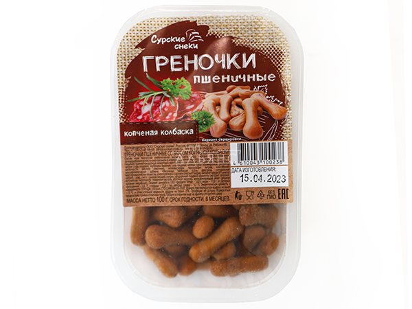 Сурские (ПШЕНИЧНЫЕ) Копченая колбаска (100 гр) в Стерлитамаке