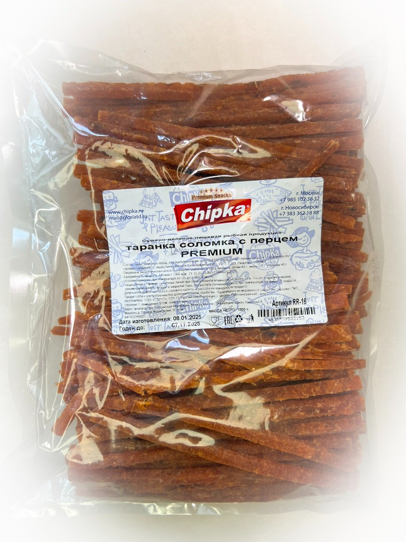 Таранка с перцем (соломка) (Chipka ПРЕМИУМ) в Стерлитамаке