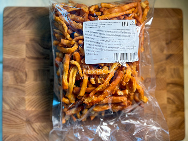 Нитка ЖАРЕНАЯ  Oktobersnack1 кг (сырный продукт) в Стерлитамаке