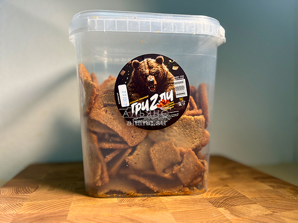 Ведро Ржаные гренки со вкусом Крылышки Барбекю (1 кг) в Стерлитамаке