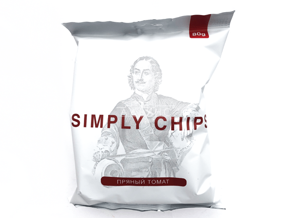 Картофельные чипсы "Simple chips" Пряный томат 80 гр. в Стерлитамаке